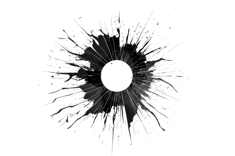 bullet-holes